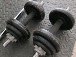Weights dumb-bell set